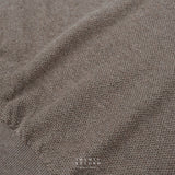 BRANDON KNIT TEE - BROWN