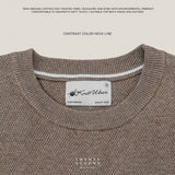BRANDON KNIT TEE - BROWN
