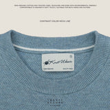 BRANDON KNIT TEE - BLUE