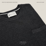 BRANDON KNIT TEE - BLACK