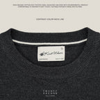 BRANDON KNIT TEE - BLACK