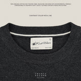 BRANDON KNIT TEE - BLACK