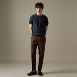 BRANDON KNIT TEE - NAVY