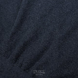 BRANDON KNIT TEE - NAVY