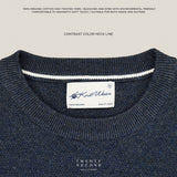 BRANDON KNIT TEE - NAVY