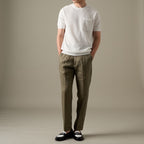 BRANDON KNIT TEE - WHITE
