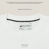 BRANDON KNIT TEE - WHITE
