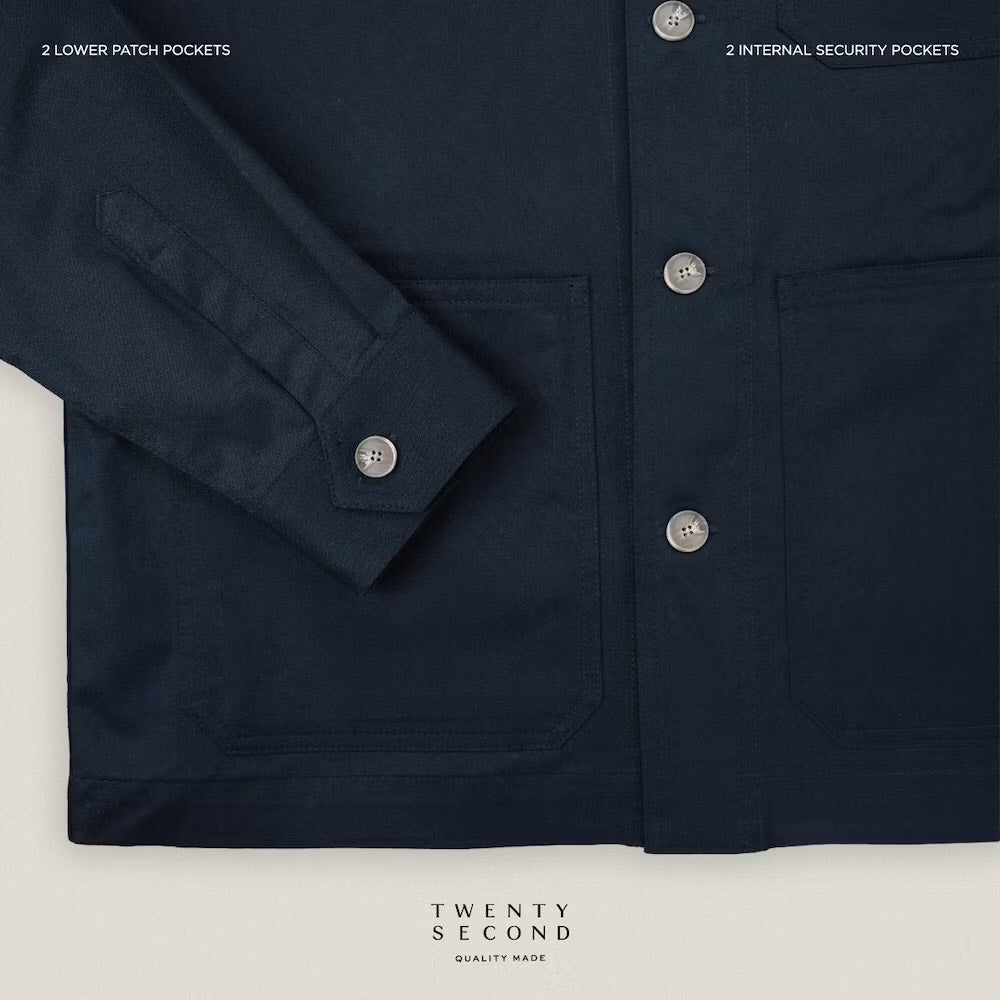 CLASSIC BARN JACKET - DARK BLUE