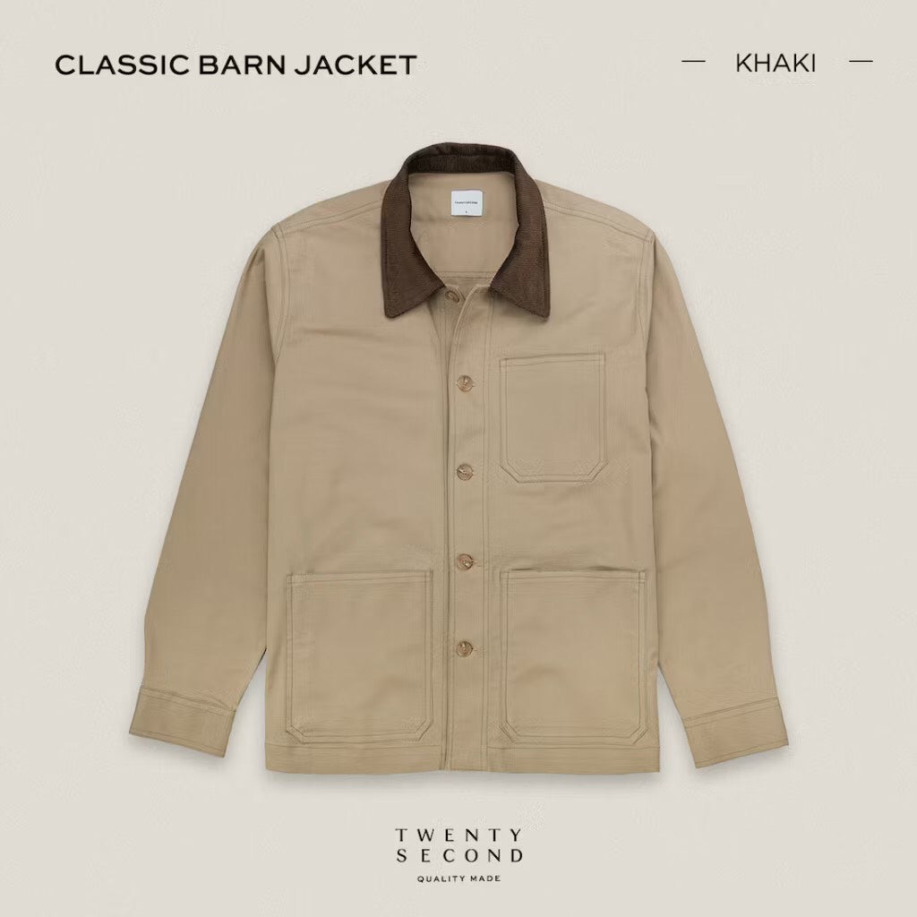 CLASSIC BARN JACKET - KHAKI