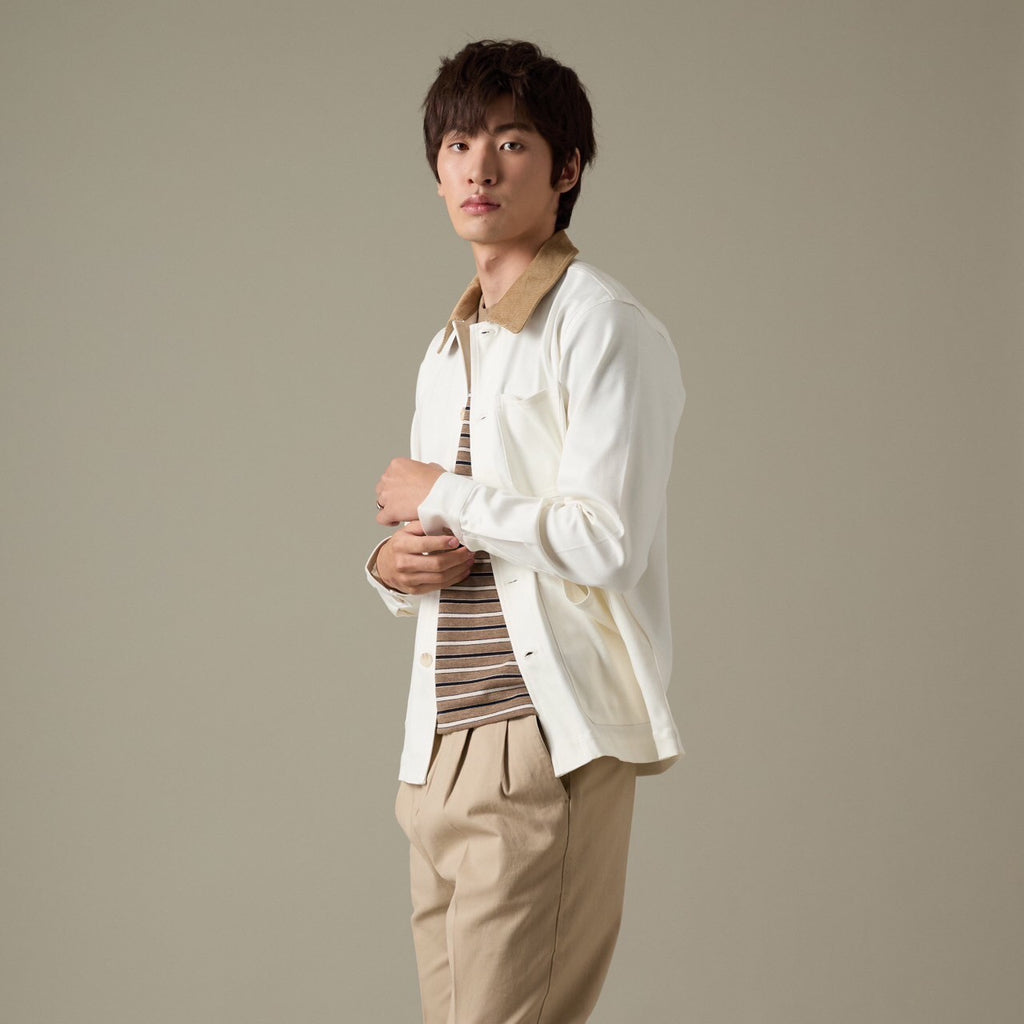 CLASSIC BARN JACKET - WHITE