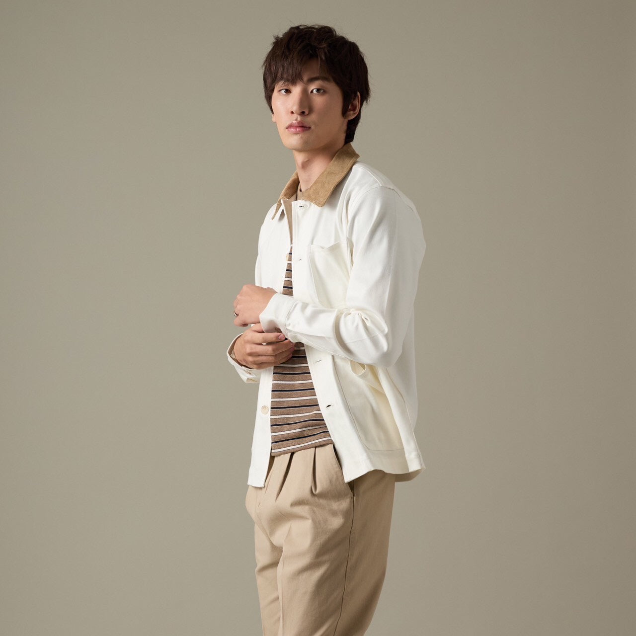 CLASSIC BARN JACKET - WHITE