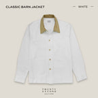CLASSIC BARN JACKET - WHITE