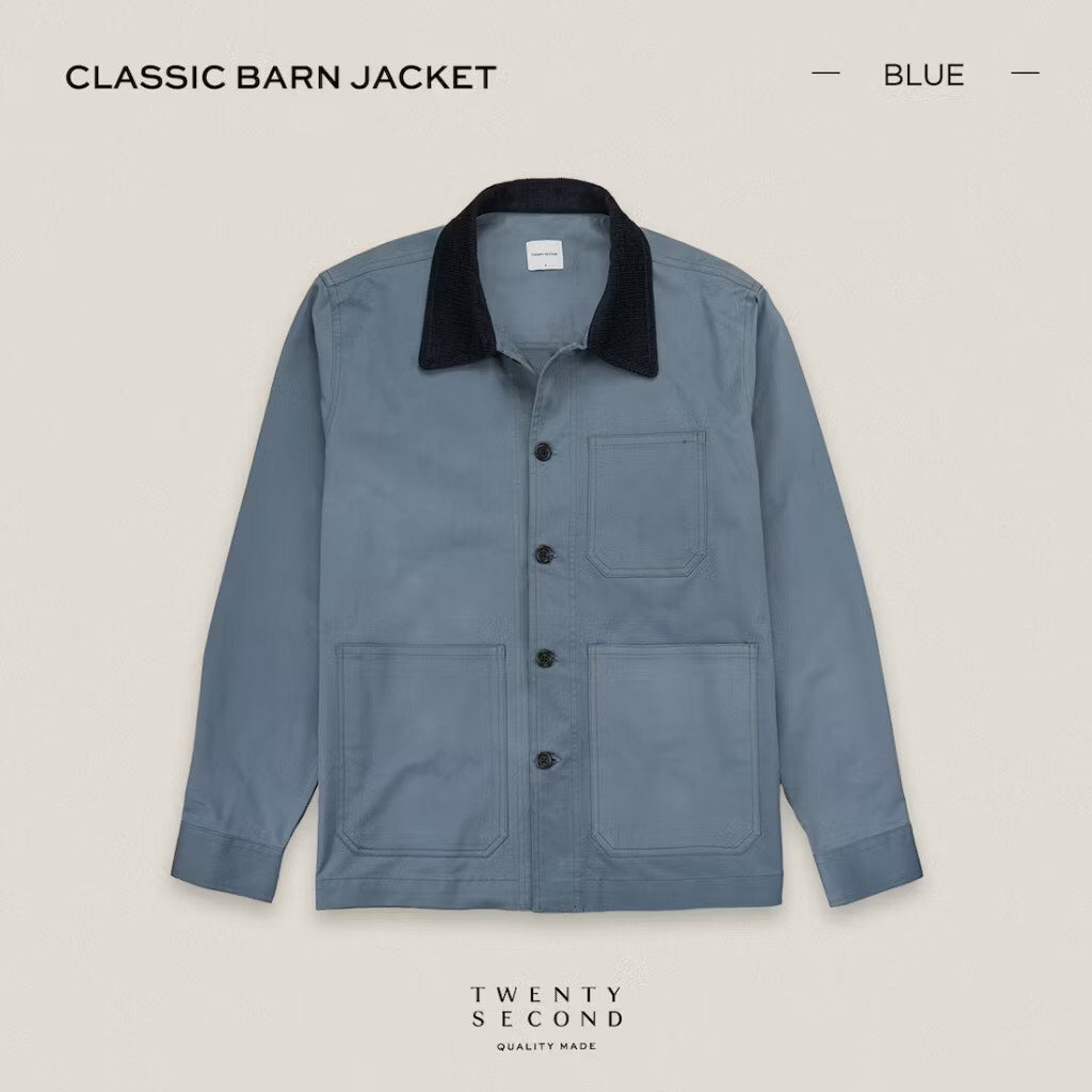 CLASSIC BARN JACKET - BLUE
