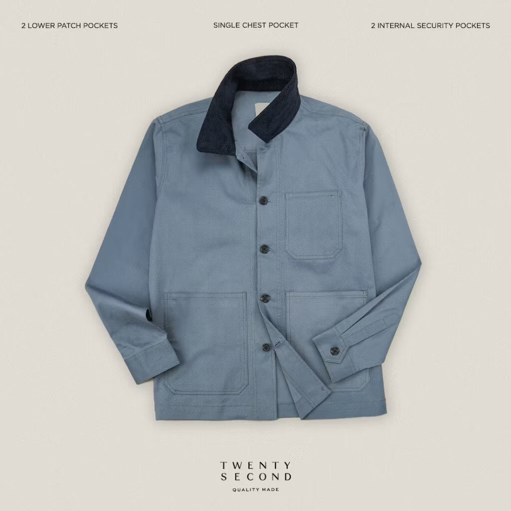 CLASSIC BARN JACKET - BLUE