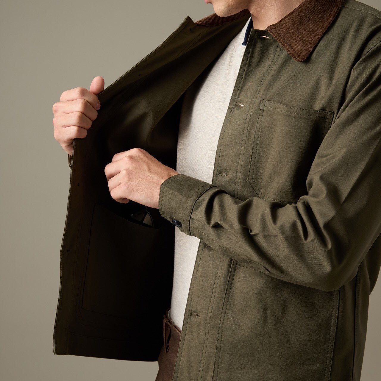 CLASSIC BARN JACKET - OLIVE