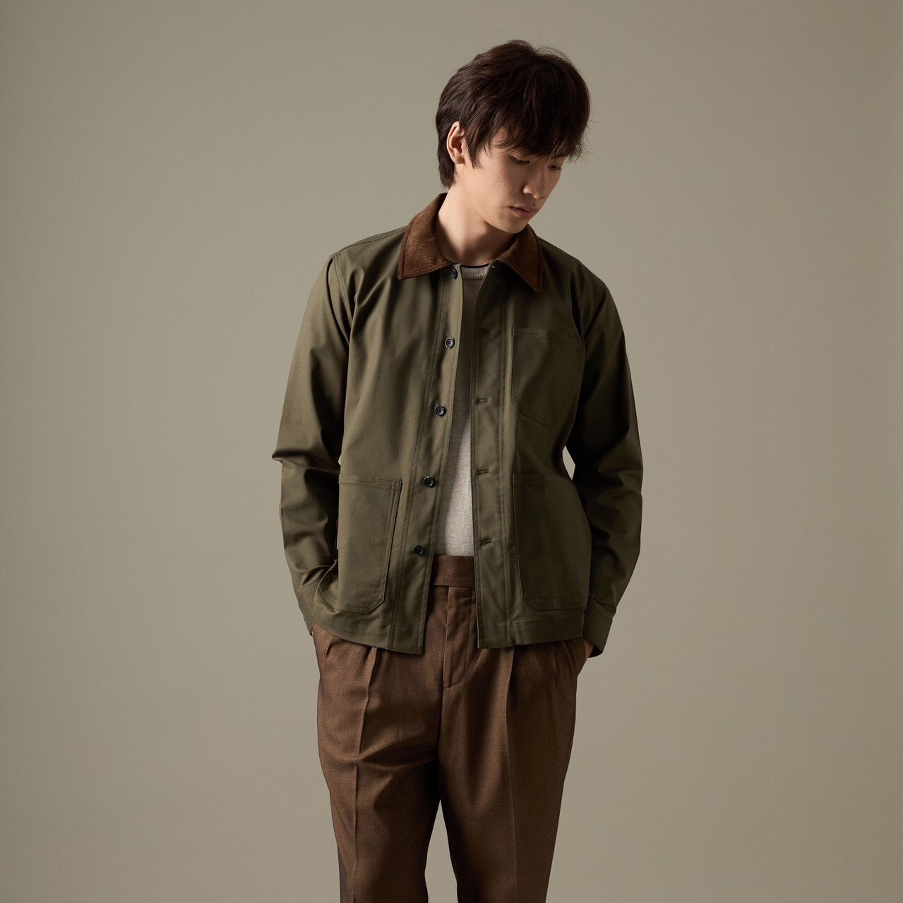 CLASSIC BARN JACKET - OLIVE