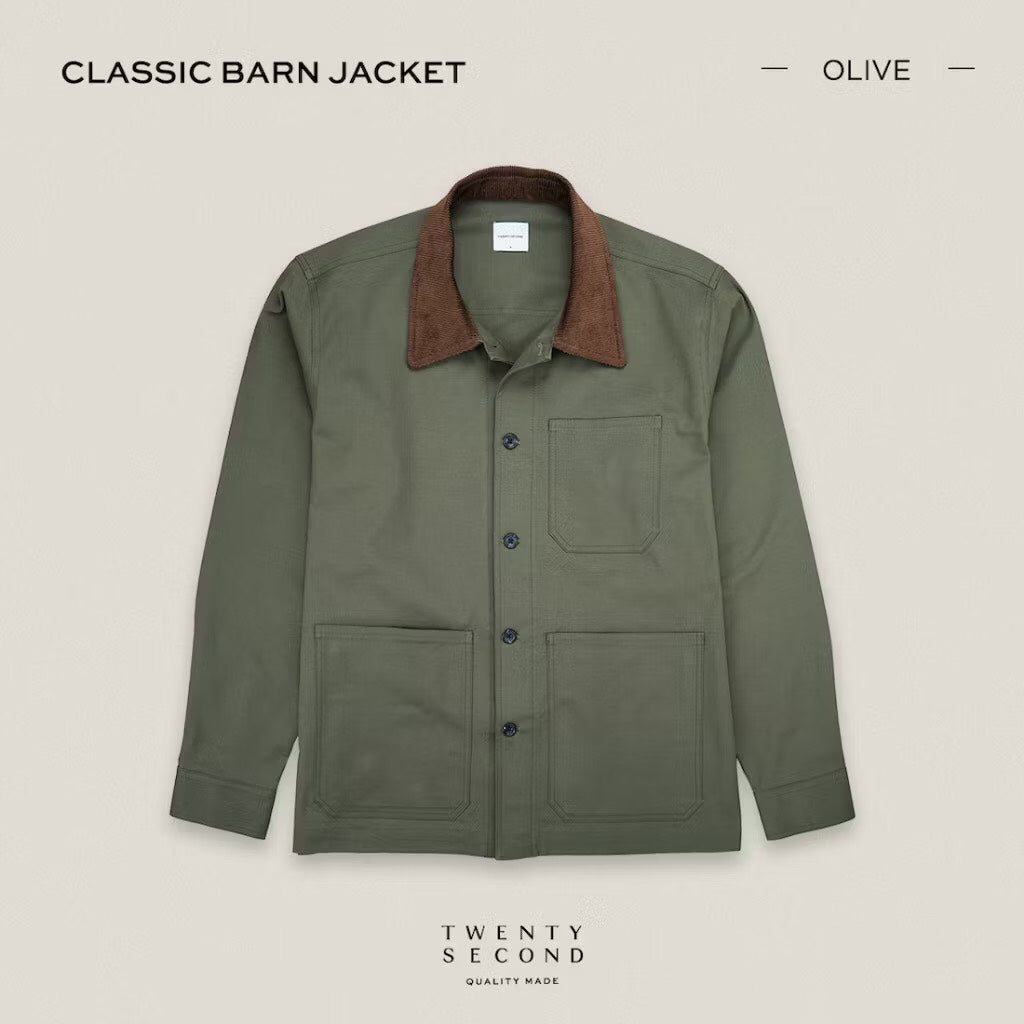 CLASSIC BARN JACKET - OLIVE