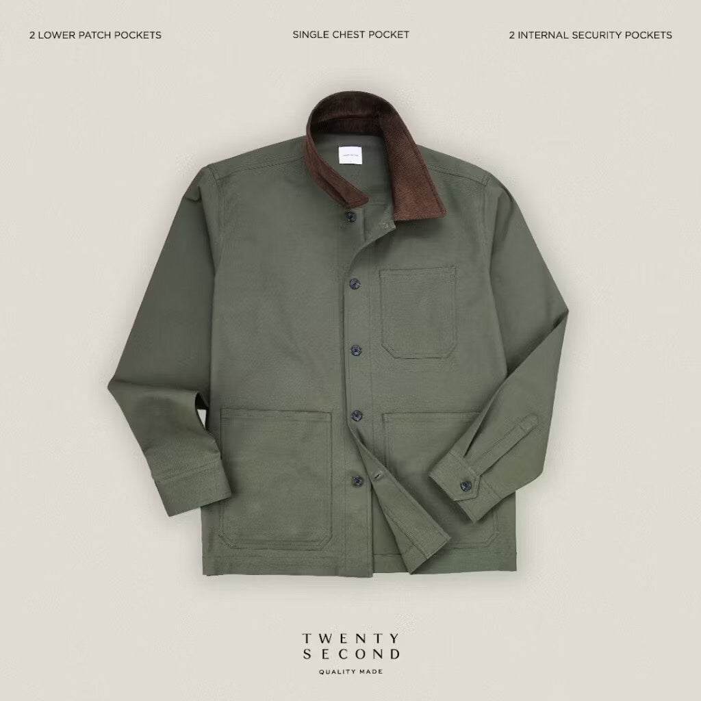 CLASSIC BARN JACKET - OLIVE