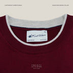 CARSON KNIT TEE - RED