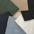 BRANDON KNIT TEE - NAVY