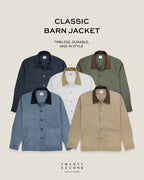 CLASSIC BARN JACKET - BLUE