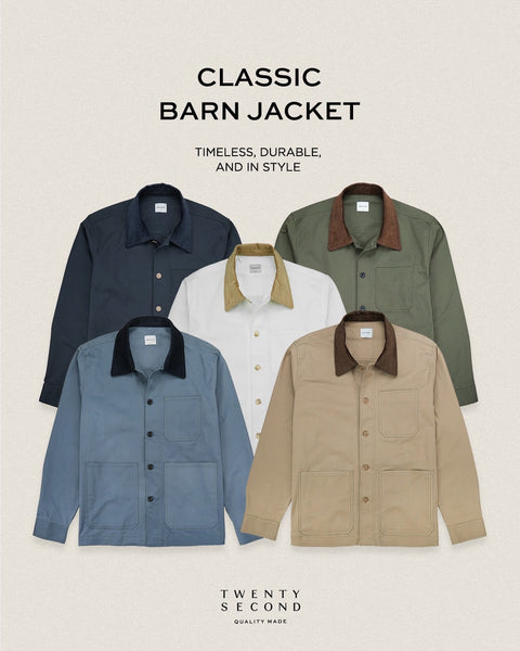CLASSIC BARN JACKET - OLIVE