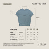 BRANDON KNIT TEE - WHITE