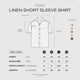 LINEN HAWAII COLLAR SHIRT - YELLOW