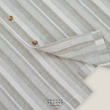 LINEN SHORT SLEEVES SHIRT - ST BEIGE