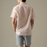 LINEN SHORT SLEEVES SHIRT - ST PINK
