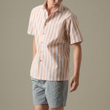 LINEN SHORT SLEEVES SHIRT - ST PINK