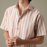 LINEN SHORT SLEEVES SHIRT - ST PINK