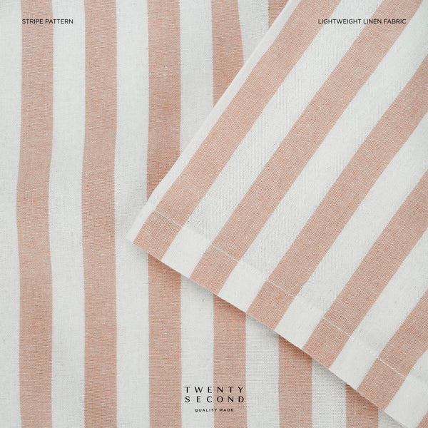 LINEN SHORT SLEEVES SHIRT - ST PINK