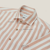LINEN SHORT SLEEVES SHIRT - ST PINK