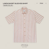 LINEN SHORT SLEEVES SHIRT - ST PINK