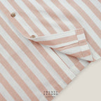 LINEN SHORT SLEEVES SHIRT - ST PINK