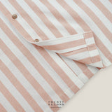 LINEN SHORT SLEEVES SHIRT - ST PINK