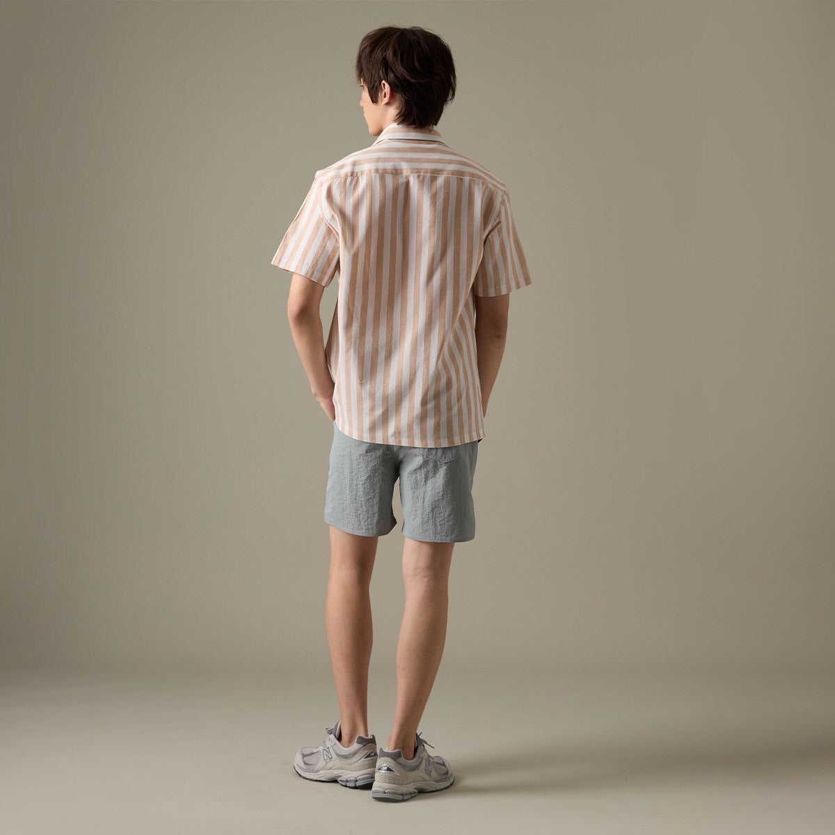 LINEN SHORT SLEEVES SHIRT - ST PINK