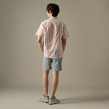 LINEN SHORT SLEEVES SHIRT - ST PINK
