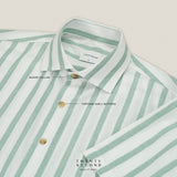 LINEN SHORT SLEEVES SHIRT - ST GREEN