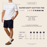 THE NEW SUPER SOFT COTTON TEE - BEIGE