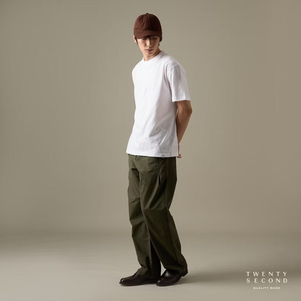 THE NEW SUPER SOFT COTTON TEE - BEIGE