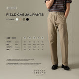 FIELD CASUAL PANTS - WHITE