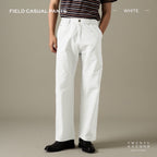 FIELD CASUAL PANTS - WHITE