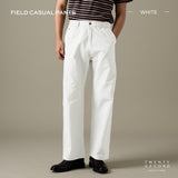 FIELD CASUAL PANTS - WHITE