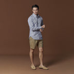 WRINKLE FREE BTD SHIRT - WHITE (Slim Fit)
