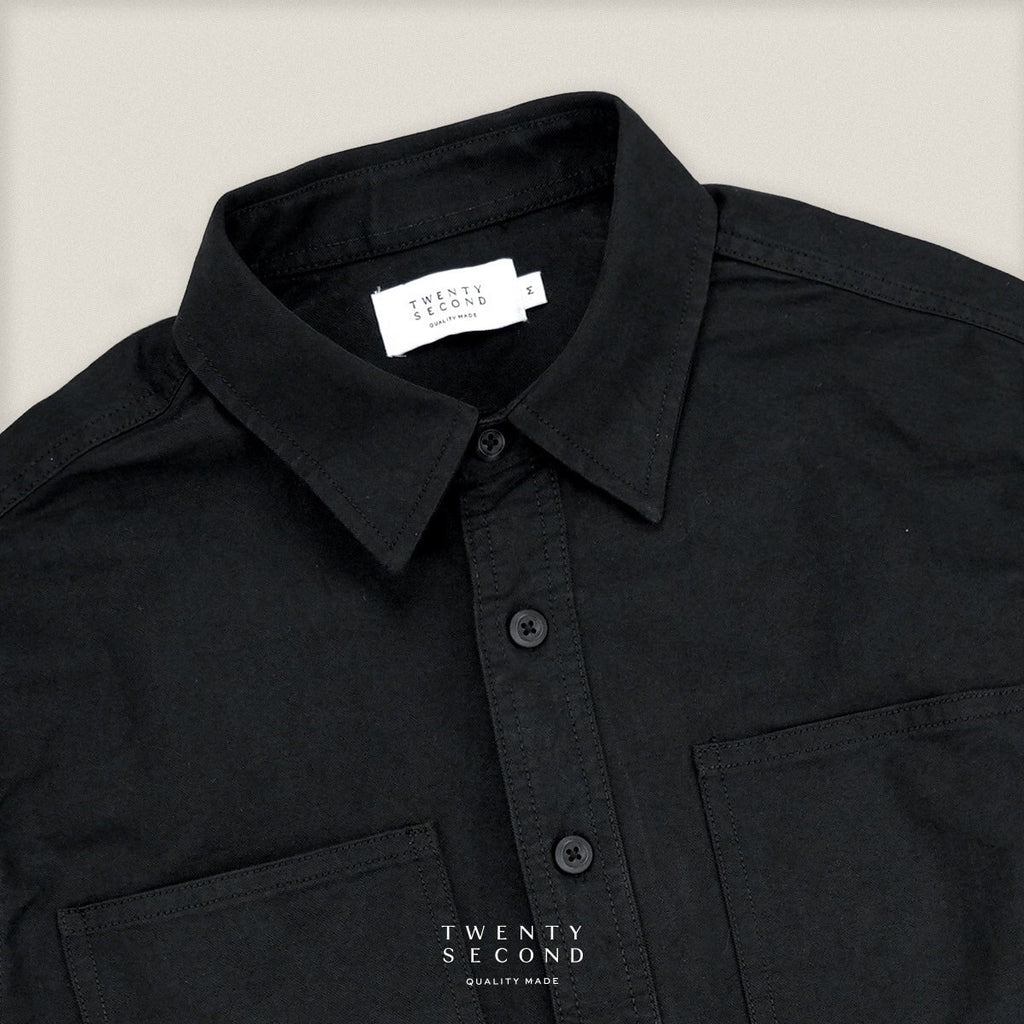 STANDARD UTILITY SHIRT - BLACK