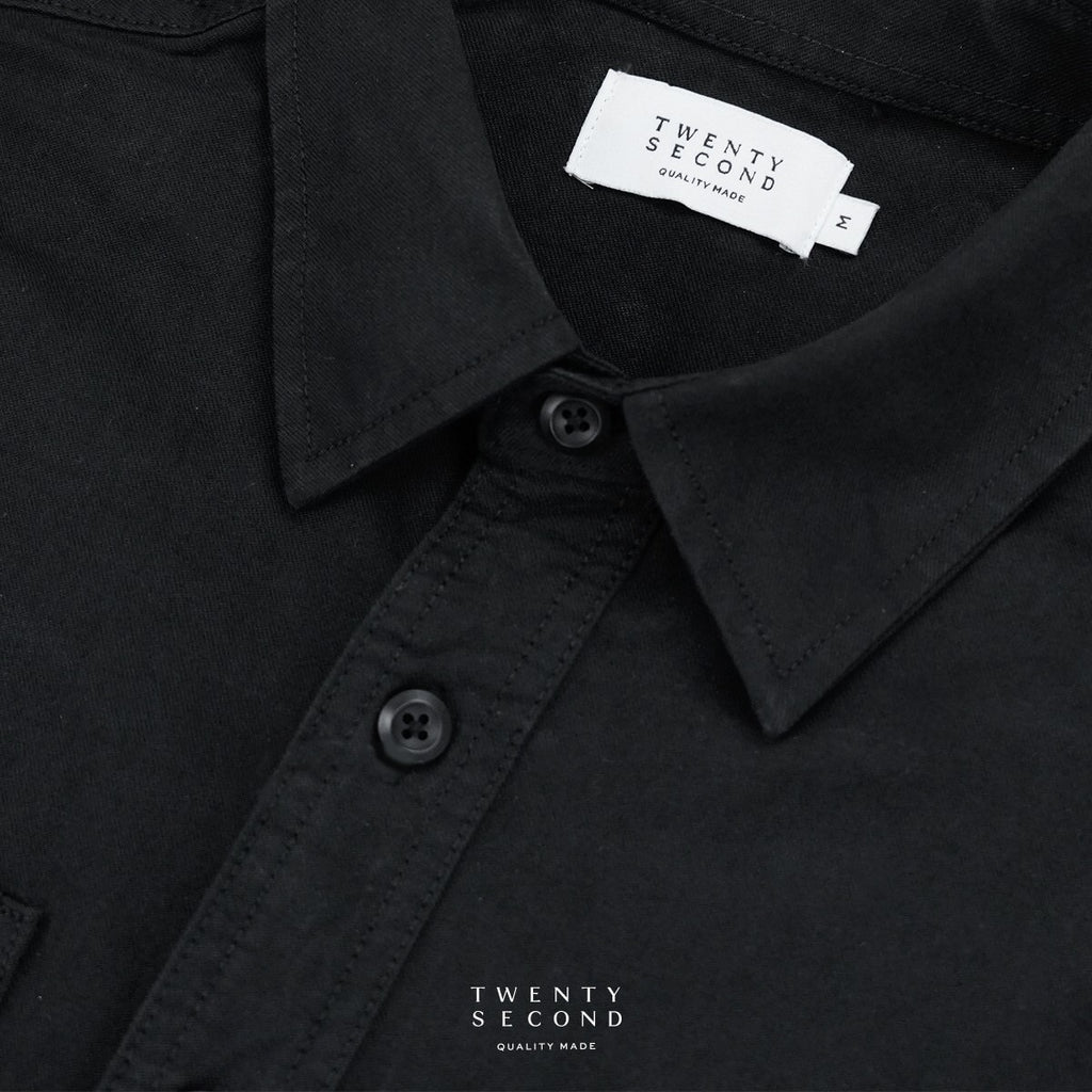 STANDARD UTILITY SHIRT - BLACK