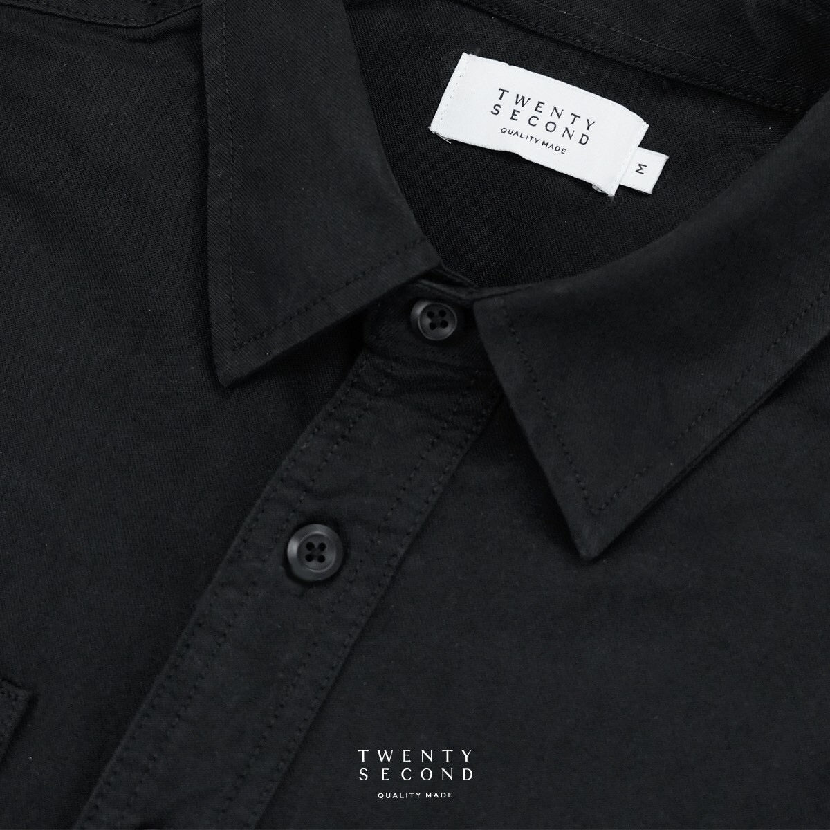 STANDARD UTILITY SHIRT - BLACK