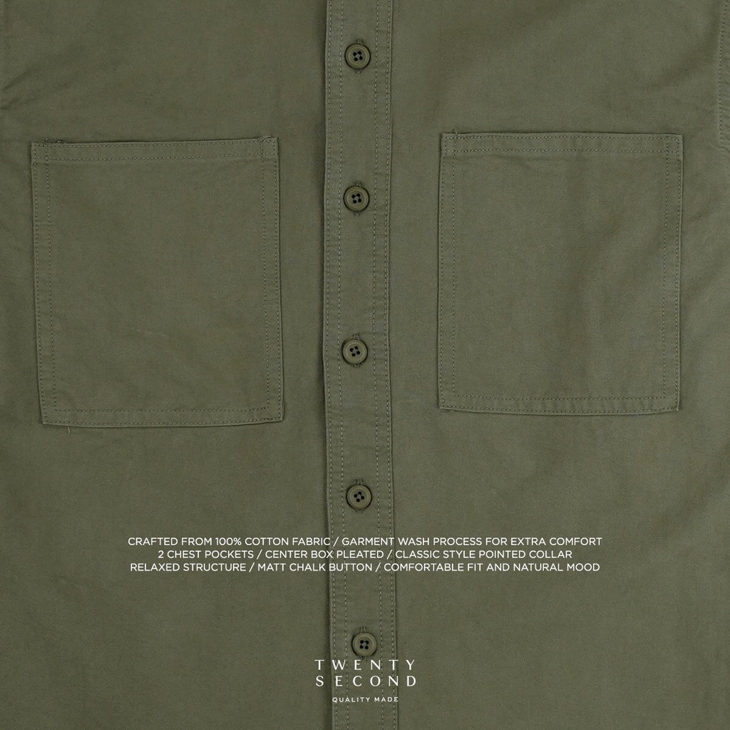 STANDARD UTILITY SHIRT - OLIVE